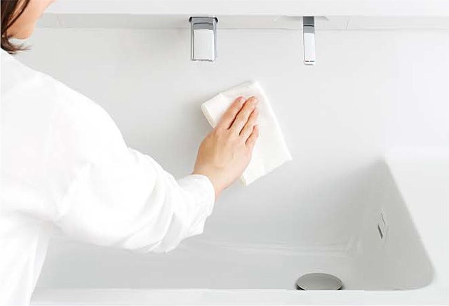 お掃除ラクラク水栓